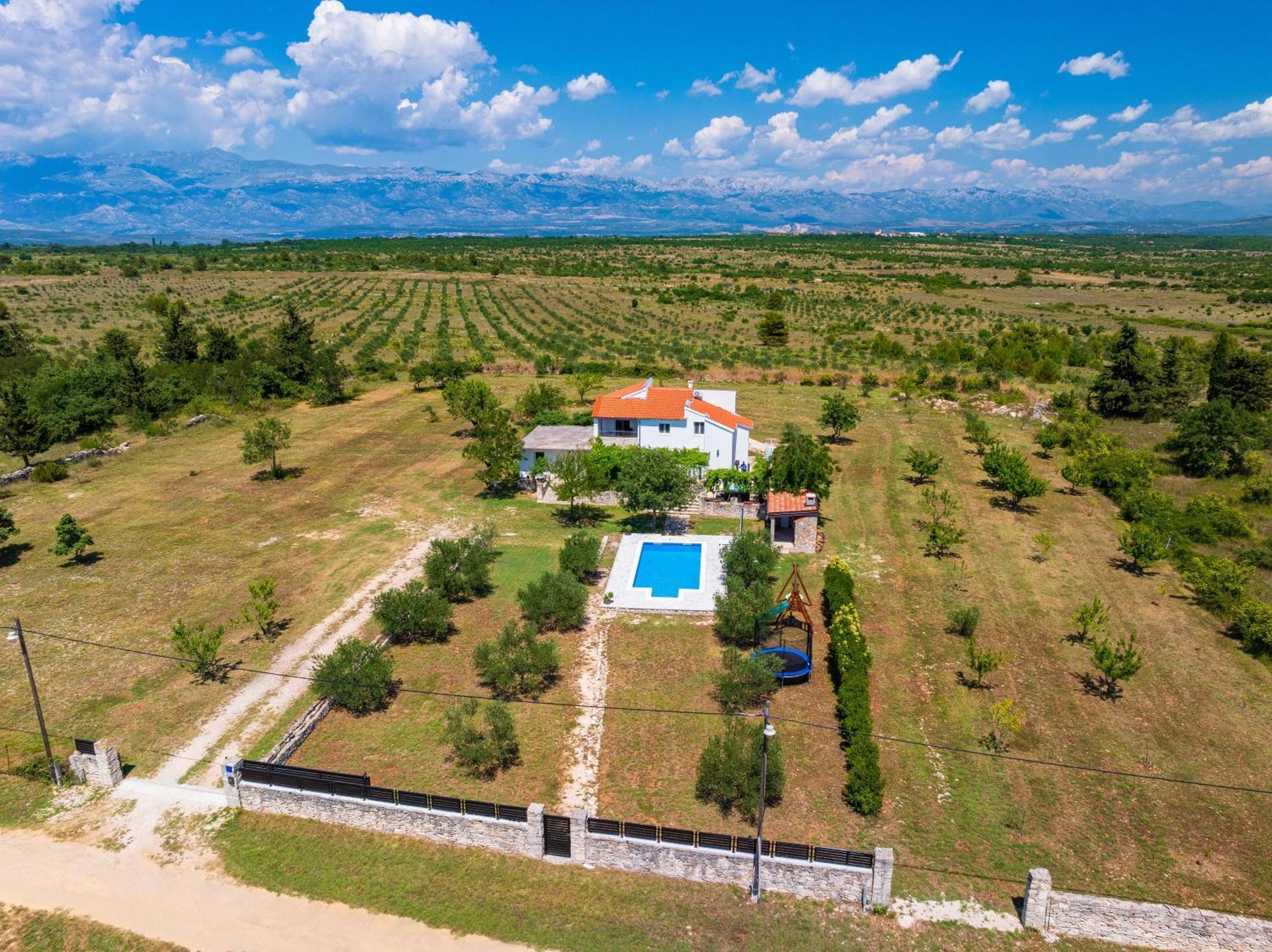 Villa Mandorla With Private Pool Задар Экстерьер фото