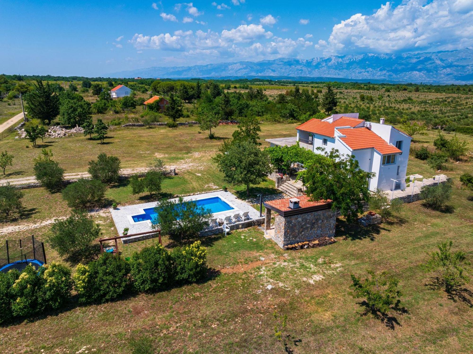 Villa Mandorla With Private Pool Задар Экстерьер фото